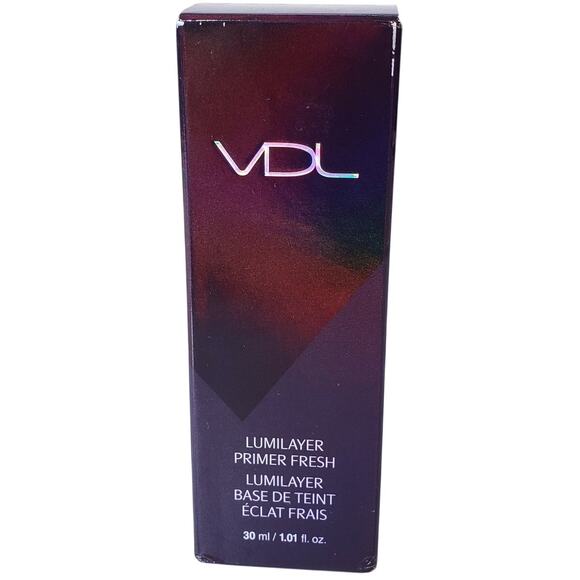NIB SEALED VDL Lumilayer Primer Fresh Foundation Primer 30ml/ 1.01 fl. oz. - Picture 1 of 7